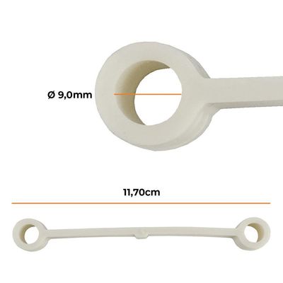 Tirante Lavadora Brastemp 24 Cristal Branco 326000516 1 Unidade