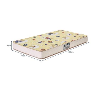 Berço Evolution 4 Em 1 Branco Fosco/savana Com Colchão Supreme - Reller Móveis Branco Fosco/savana