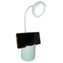 Luminaria De Mesa Abajur Touch Screen Recarregavel Led