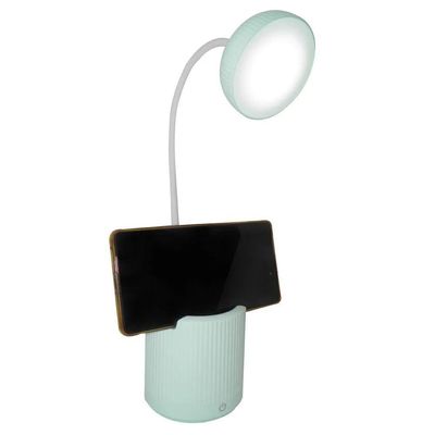Luminaria De Mesa Abajur Touch Screen Recarregavel Led