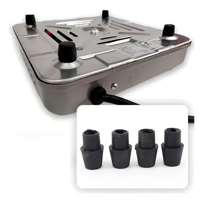 Fogão Cooktop elétrico Portátil 1 Boca 1000W - Ideal para Viagens, Camping e Cozinha
