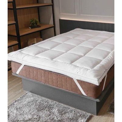 Pillow Top Casal Nobless Appel Branco UN / Branco