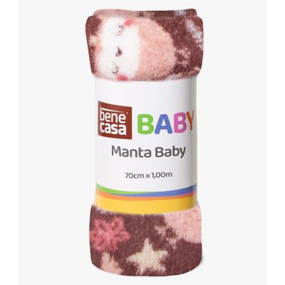 Manta Infantil Microfibra Bene Casa Vermelho UN / Vermelho