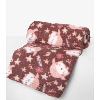 Manta Infantil Microfibra Bene Casa Vermelho UN / Vermelho