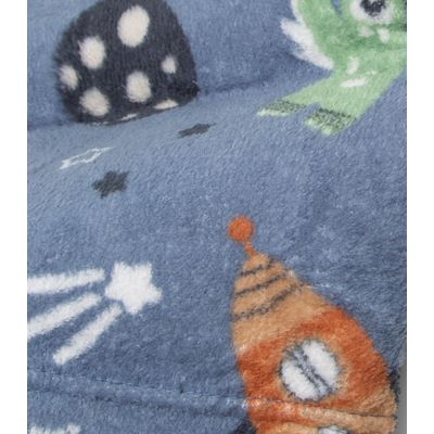 Manta Infantil Microfibra Bene Casa Azul UN / Azul