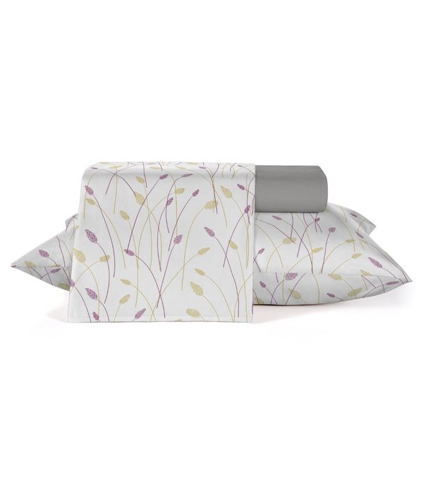 Jogo De Cama Classic Solteiro 3 Peças Teka Branco UN / Branco