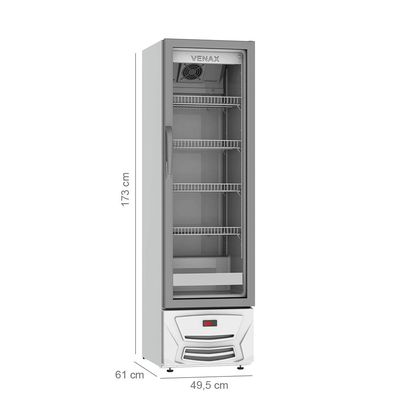 Expositora de Bebidas Venax 209L vvcd200 Branco 220v