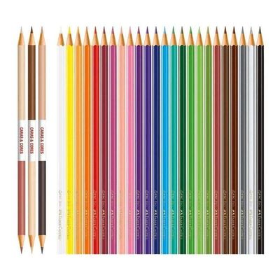 Lápis De Cor Ecolápis 120124cc 30 Cores - Faber Castell