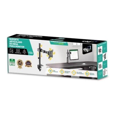 Suporte Para Monitor Articulado De Mesa 17-34" Elg F50n