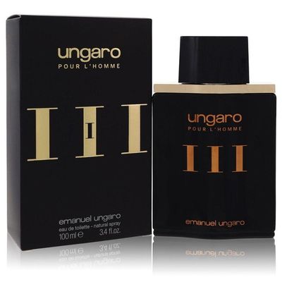 Perfume-Col. Masculino Iii Ungaro (nova Embalagem) Eau De Toilette