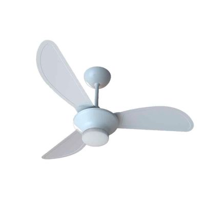Ventilador De Teto Ventisol Mistral Led Inverter Com Controle Branco Bivolt