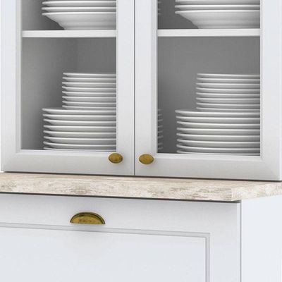Cristaleira Americana Branco Hp – Henn
