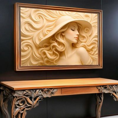 Quadro Decorativo Estética Facial 3d