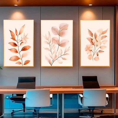 Quadro Decorativo Trio Parede Botânica