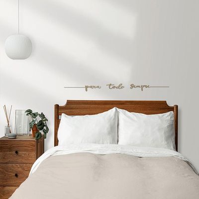 Palavra Decorativa Mdf Corte Laser Modelo 3 Cru
