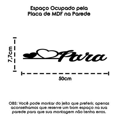 Palavra Decorativa Mdf Corte Laser Modelo 2 Cru
