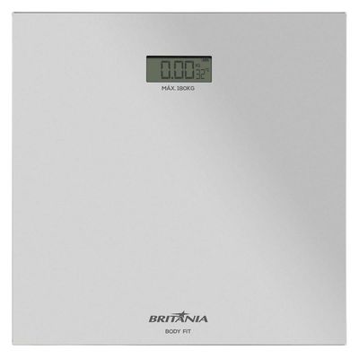 Balança Eletrônica Britânia BBL05TQ Body Fit Pilhas