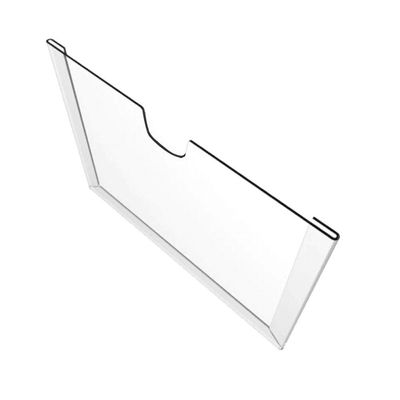 Displays Parede Folha A4 Petg Cristal Quadro Aviso Kit 5 Pçs
