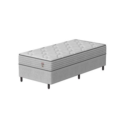 Conjunto Box Solteiro Mola Ensacada Prodormir Solar Max