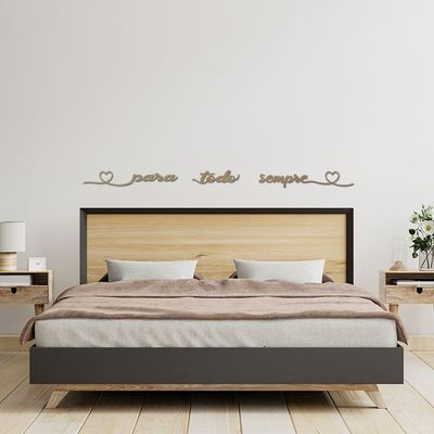 Palavra Decorativa Mdf Corte Laser P/ Todo Sempre Cru