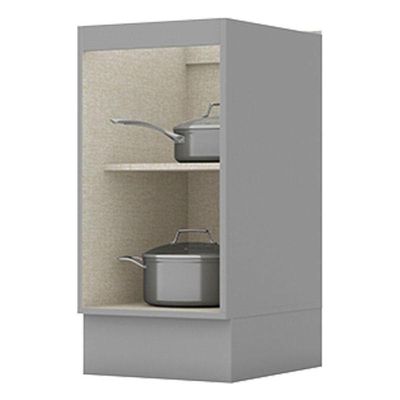 Balcão 1 Porta 40 Cm Nova York Cinza – Henn