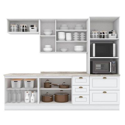Cozinha Modulada Nova York 7 Peças Branco Hp – Henn