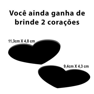Palavra Decorativa Mdf Corte Laser Modelo 2 Preto