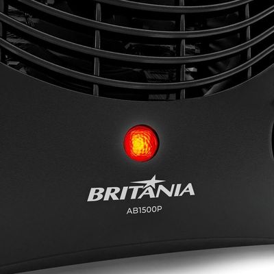 Aquecedor Britânia 2 Em 1 Com 3 Níveis De Potência AB1500P 110V