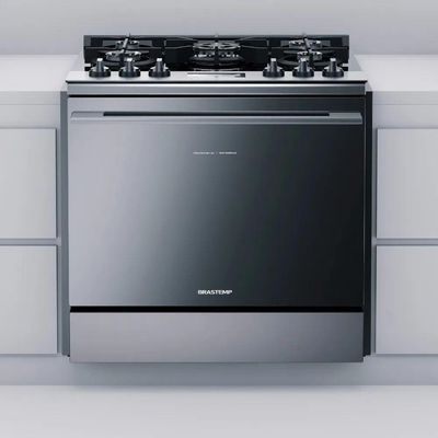 Fogão De Embutir Brastemp 5 Bocas Inox BYS5VCRRNA 220V