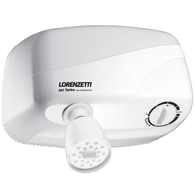 Chuveiro Lorenzetti Jet Turbo Multitemperaturas Branco 127v