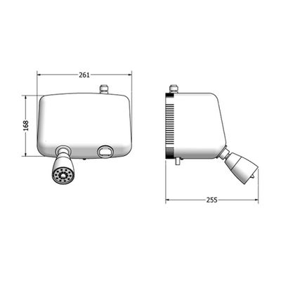 Chuveiro Lorenzetti Jet Turbo Multitemperaturas Branco 127v