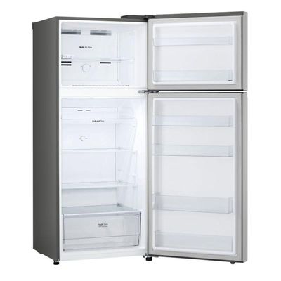 Geladeira LG Frost Free Inverter 375L Duplex Inox Look GN-B372PFM2 220V