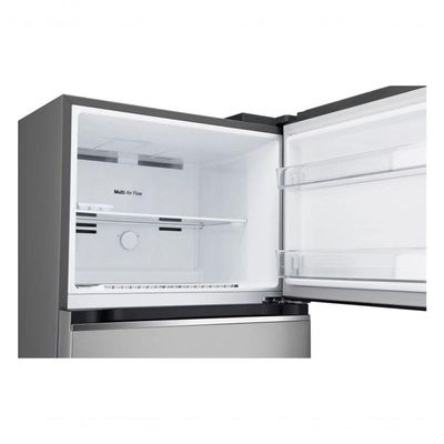 Geladeira LG Frost Free Inverter 375L Duplex Inox Look GN-B372PFM2 220V
