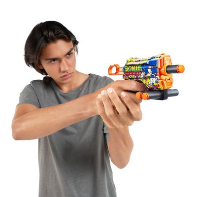 Lançador de dardos - X-Shot Skins Menace Sonic Hiper Skype