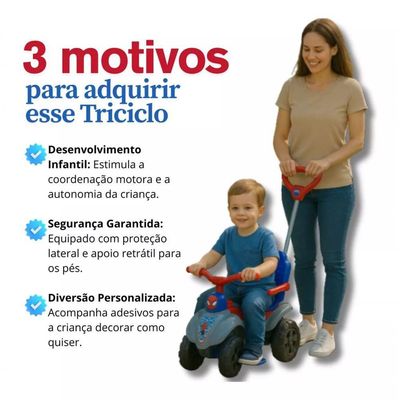 Quadriciclo Infantil Baby Spyder