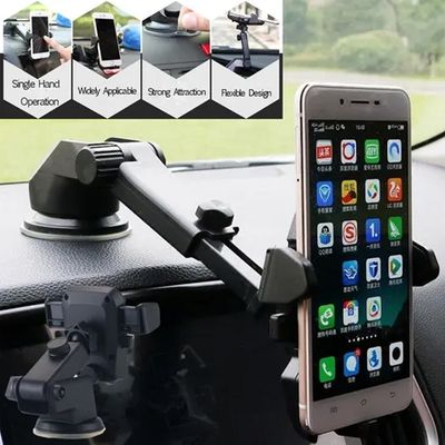 Suporte Para Celular Gps Articulavel Silicon Sucker