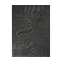 Tapete Para Sala Realce Sand 52 Grafite 1,50x2,00m