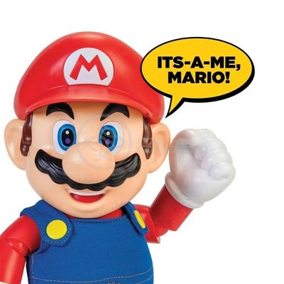 Boneco Action Figure Mario Articulado Colecionável Grande Super Size 23cm - Super Mario World