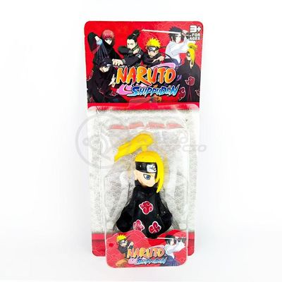 Boneco Action Figure Brinquedo Miniatura Deidara Akatsuki Colecionáveis Naruto Shippuden
