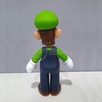 Boneco Action Figure Luigi Articulado Colecionável Grande Super Size 23cm - Super Mario World