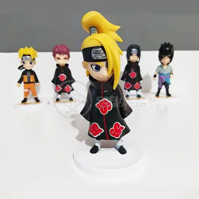 Boneco Action Figure Brinquedo Miniatura Deidara Akatsuki Colecionáveis Naruto Shippuden