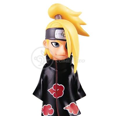 Boneco Action Figure Brinquedo Miniatura Deidara Akatsuki Colecionáveis Naruto Shippuden