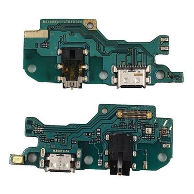 Conector De Carga Flex Com Placa Completa Para M30 M305