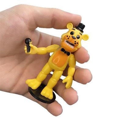 Kit 6 Bonecos Bonequinhos Five Nights At Freddy 's Fnaf Nº7