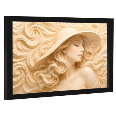 Quadro Decorativo Estética Facial 3d