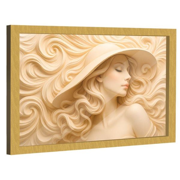 Quadro Decorativo Estética Facial 3d