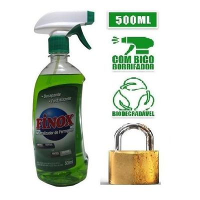 Tira Ferrugem Finox E Decapante De Ferrugem und 500 Ml