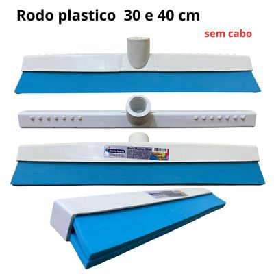 Kit Santa Maria Vassoura Rodo Escovão Lavatina Pa Sem Cabo