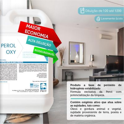 Limpador De Uso Geral Perol Oxy 5 Litros