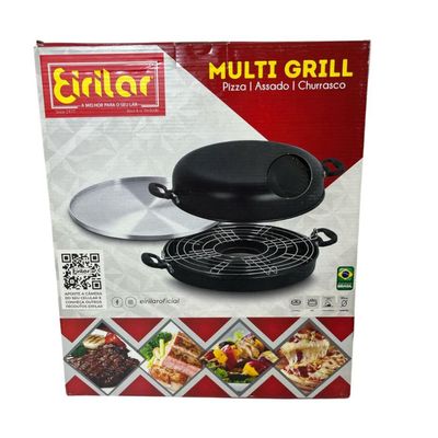 Multi Gril Pizza E Churrasqueira Assadeira De Fogão Eirilar